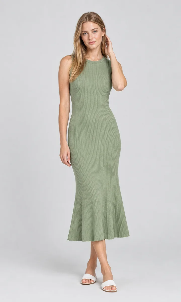 Knit dress — studio template