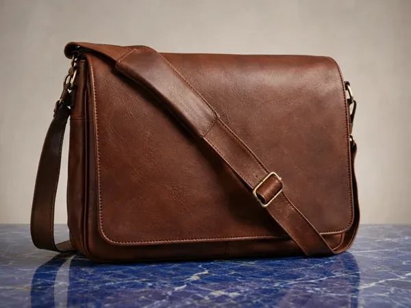 Leather bag before