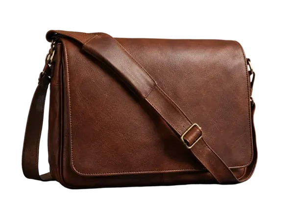 Leather bag after