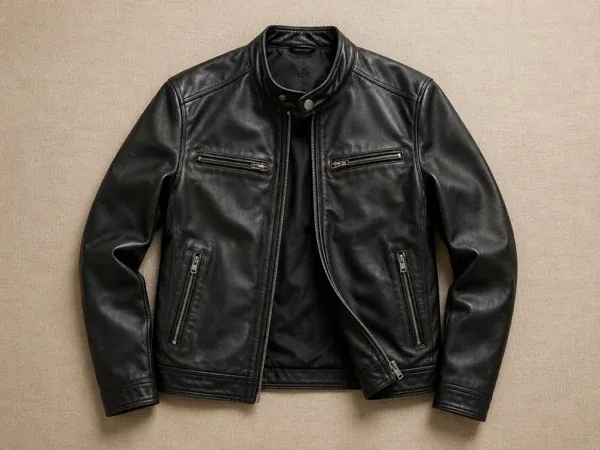 Leather jacket before