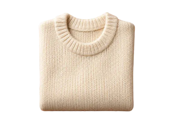 Knit sweater after