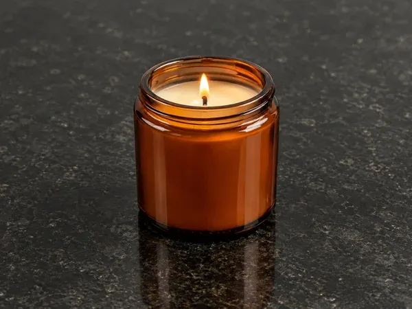 Candle before