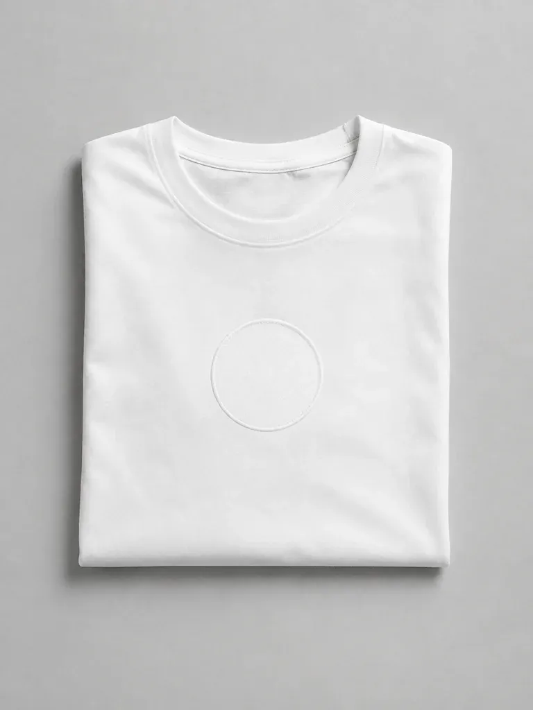 Print on a tee before