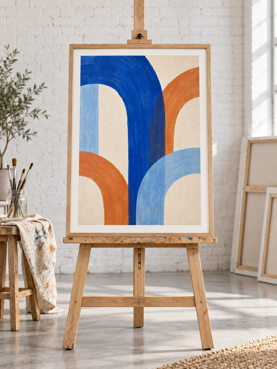 Studio easel