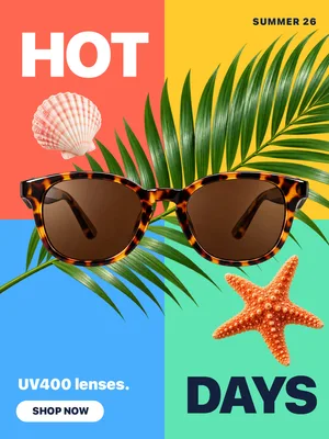 Hot days — made with Picsmob