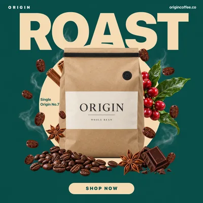 Coffee roast — made with Picsmob